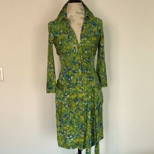 Marciano Silk Shirt Dress Small/Petite